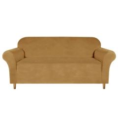 Pokrowiec na  Sofe Velvet 3Os Gold 235 L