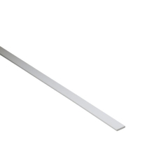 Profil Plaski 10 x 2 x 1 Pvc Bialy Mat