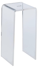 Taboret Łazienkowy Akryl 41 x 33 x 24 Transp