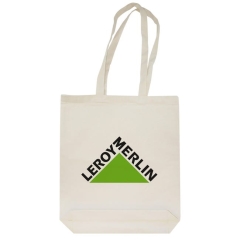 Torba Bawełniana Ecru 38 x 8 x 42 Cm