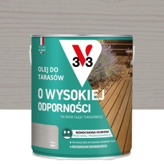 V33 Olej do Tarasów 2,5  l Szary