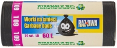 Worki na  Ciezkie Odpady 60  l 20 szt