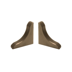 Zakończenie List Blat L+P 1,5 Chrom 2 szt