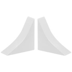 Zakończenie List Blat L+P 2,3 Biały 2 szt