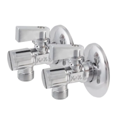 Zest Zawór Kul Kąt Filt 1/2''-3/8" 2  szt