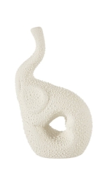 Figurka Dekoracyjna Ris 11 x 6 x 18 cm Kremowa