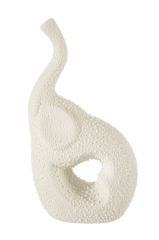 Figurka Dekoracyjna Ris 13 x 8 x 22 cm Kremowa