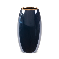 Wazon Dekoracyjny Amora 13 x 9 x 25 cm Granatowy