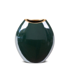 Wazon Dekoracyjny Amora 14 x 7 x 16 cm Zielony