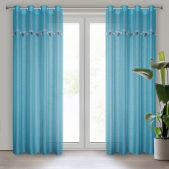 Firana Gotowa Car140 x 250 cm Niebieski
