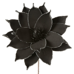 Kwiat Flore 38 x 78 cm Czarny 6 szt.