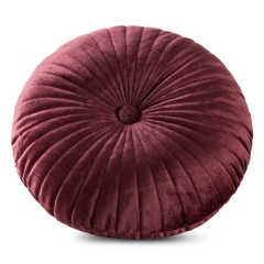 Poszewka Velvet 40 cm Bordowa