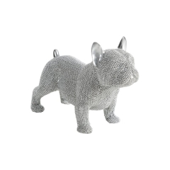 Figurka Dekoracyjna Eldo 20 x 9 x 14 cm Srebrna