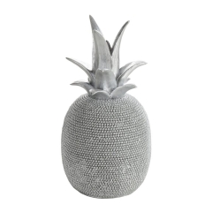 Figurka Dekoracyjna Eldo 11 x 11 x 22 cm Srebrna