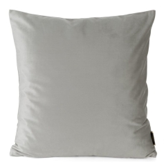 Poszewka Elora 45 x 45 cm Srebrna