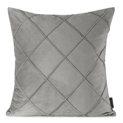 Poszewka Nala 45 x 45 cm Srebrna