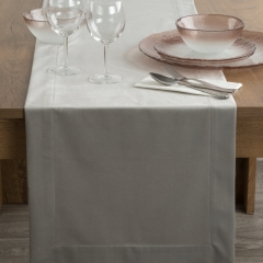 Obrus Melinda 40 x 140 cm Srebrny