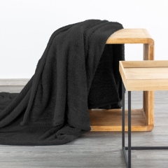 Koc Lori 70 x 160 cm Czarny