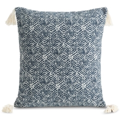 Poszewka Fabia  45 x 45 cm Granatowa