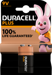 Bateria 9 V Plus 1 szt., Duracell