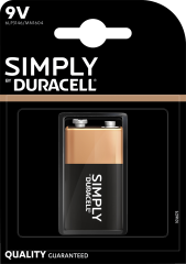 Bateria Duracell 9 V Simply 1 szt.