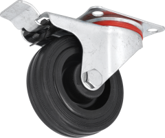 Koło Jezdne Z Hamulcem Ø75 Mm 50 kg