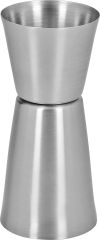Stalowa miarka do alkoholi - 30/60 ml