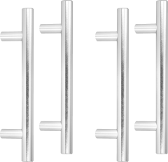 Uchwyt meblowy, matowy Chrom 4 szt. 96 mm