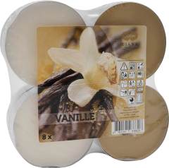 Duże Podgrzewacze Zapachowe Vanilla 8 szt.