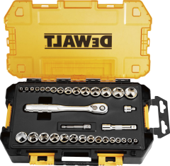 Zestaw Kluczy Nasadowych 42 Elementy 1/4"-3/8"