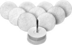Podkładki meblowe Z Gwoździem 10 szt. 26 x ø22 Mm
