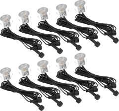 Lampy Punktowe Wpuszczane Led 10 szt. 37 lm Ø30 mm