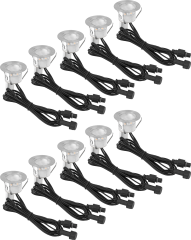 Lampy Punktowe Wpuszczane Led 10 szt. 43 lm Ø45 mm