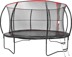 Trampolina z Siatką i Słupkami Poszerzającymi Ø4,2 m