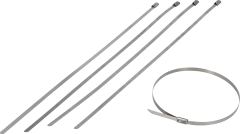Opaski Zaciskowe ze Stali Nierdzewnej 5 szt. 300 x 4,6 mm