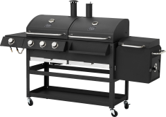 Grill Węglowy/Gazowy z Wędzarnią All In One 310 102 x 88 cm