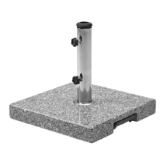 Podstawa Parasola z Polerowanego Granitu Hard Head - 40x40x37,5 cm