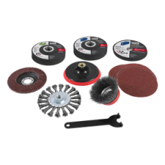 Zestaw do Szlifowania/Cięcia do Szlifierki Kątowej 35 Elementów Ø125 mm