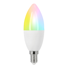 Sterowana za Pomocą Aplikacji Żarówka Świecowa Led Smart E14 470 lm 4,9 W