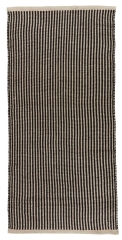 Bawełniany Naturalny Dywan Pleciony 65x140cm Paski Boho Style Pokój Salon