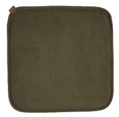Zielona Poduszka Nakładka na Krzesło Taboret Fotel do Salonu Kuchni 38x38cm