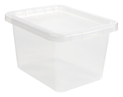 Przezroczysty Pojemnik Box Organizer do Przechowywania Magazynowania 9L