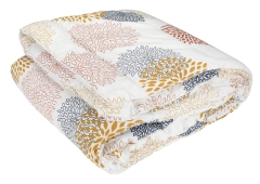 Chłodząca Kołdra z wsadem syntetycznym wzór patchwork letnia puszysta
