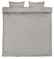 Komplet Pościeli Satyna Bawełna 160x200 Morska Poszewki Kołdra Scandi Styl