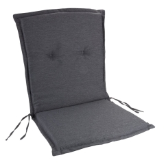 Poduszka Ogrodowa Poducha Siedzisko na Krzesło z Wysokim Oparciem Wiązana