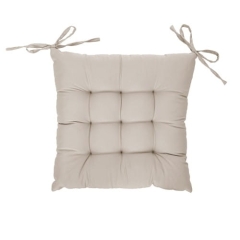 Taupe Poduszka Siedzisko Na Krzesło Ogrodowe GAIA 40x40