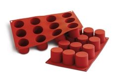 Forma silikonowa do monoporcji CYLINDRO fi=48mm/H