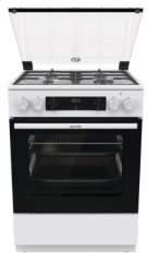 Kuchnia Gazowo-Elektryczna Gorenje Gks6C70Wa