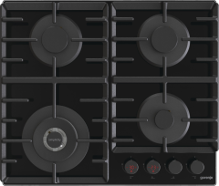 Płyta Gazowa Gorenje Gktw642Syb na Szkle Hartowanym Czarna