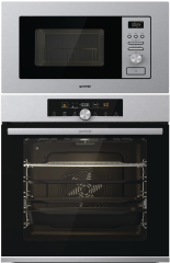 Zestaw Piekarnik Gorenje Bps6747A06X Kuchenka Mikrofalowa Bm201Ag1X